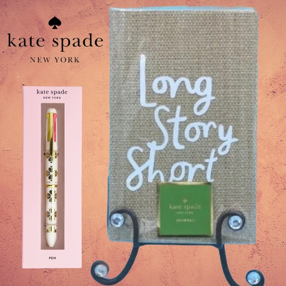 🆕 ♠️Kate Spade Journal & Pen ✒️ 💕 Set